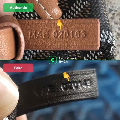 reddit authentic goyard|goyard bag date code.